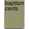 Baptism Cards door Onbekend