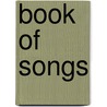 Book of Songs by Heinrich Heine.