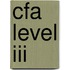 Cfa Level Iii