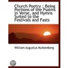 Church Poetry by William Augustus Muhlenberg