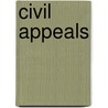 Civil Appeals door James Purchas