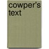 Cowper's Text