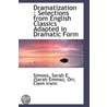 Dramatization door Simons Sarah E. (Sarah Emma)