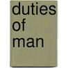 Duties of Man by Giuseppe Mazzini