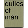 Duties of Man door Giuseppe Mazzini