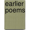 Earlier Poems door Reginald Chauncey Robbins