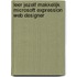 Leer jezelf MAKKELIJK Microsoft Expression Web Designer