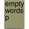 Empty Words P door Jay L. Garfield