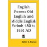 English Poems door Onbekend