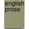 English Prose door Onbekend