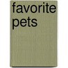 Favorite Pets by Cathy Jones