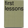 First Lessons door Jerry Moore
