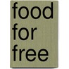 Food For Free door Richard Mabey