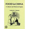 Food in China door Frederick J. Simoons