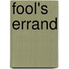 Fool's Errand door Onbekend
