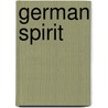 German Spirit door Kuno Francke