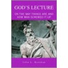 God's Lecture by John L. Bowman