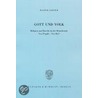 Gott und Volk door Walter Leisner