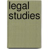 Legal Studies door Wanda Walker Roderick