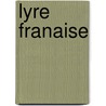 Lyre Franaise by Gustave Masson