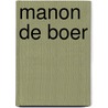 Manon De Boer door Paul Elliman