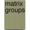 Matrix Groups door Andrew Baker