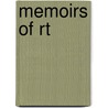 Memoirs Of Rt door Cornelius O'Brien