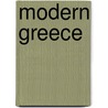 Modern Greece door Vangelis Calotychos