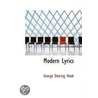 Modern Lyrics by George Deering Hook
