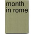 Month In Rome