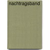 Nachtragsband by Sigmund Freud
