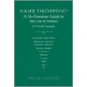 Name Dropping by Philip Gooden