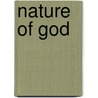 Nature of God door Pastor David Yonggi Cho