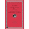 On The Orator by Marcus T. Cicero