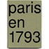 Paris En 1793