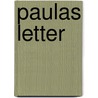 Paulas Letter door Christianne Jones
