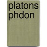 Platons Phdon door Julius Baumann