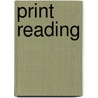 Print Reading by Kevin Corgan
