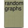 Random Graphs door Alan Frieze