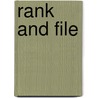 Rank And File door Staughton Lynd