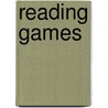 Reading Games door Jill Hadfield