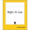 Right At Last door Elizabeth Gaskell