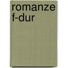 Romanze F-Dur door Onbekend