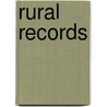 Rural Records door James Smith