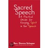 Sacred Speech door Donna Schaper