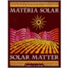 Solar Matter door Eugenio De Andrade