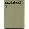 Sozialrecht 1 door Heinz Schäfer