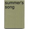 Summer's Song door Allie Boniface