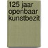 125 Jaar openbaar kunstbezit