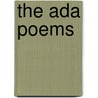 The Ada Poems door Cynthia Zarin